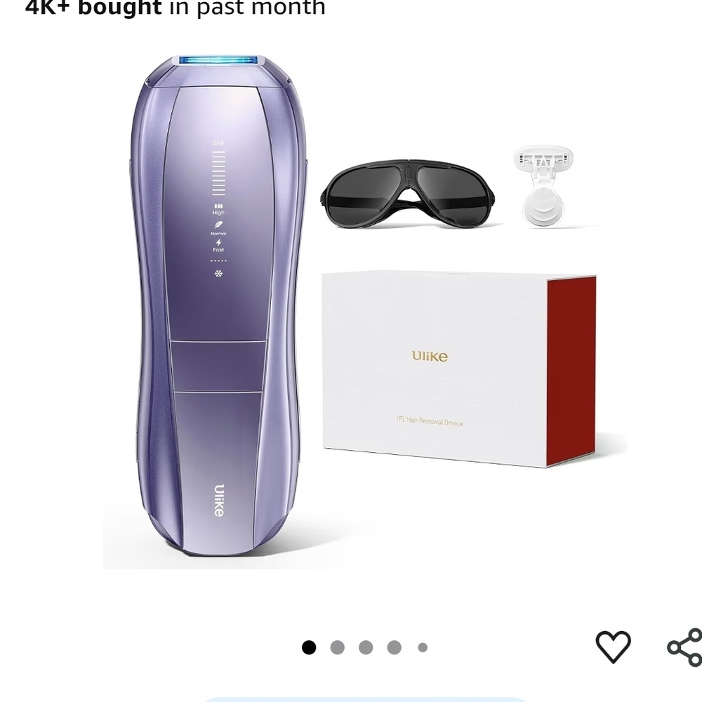 Ulike Purple Hair Removal Device